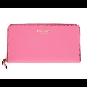 Kate Spade Cedar Street Lacey Wallet in Pink